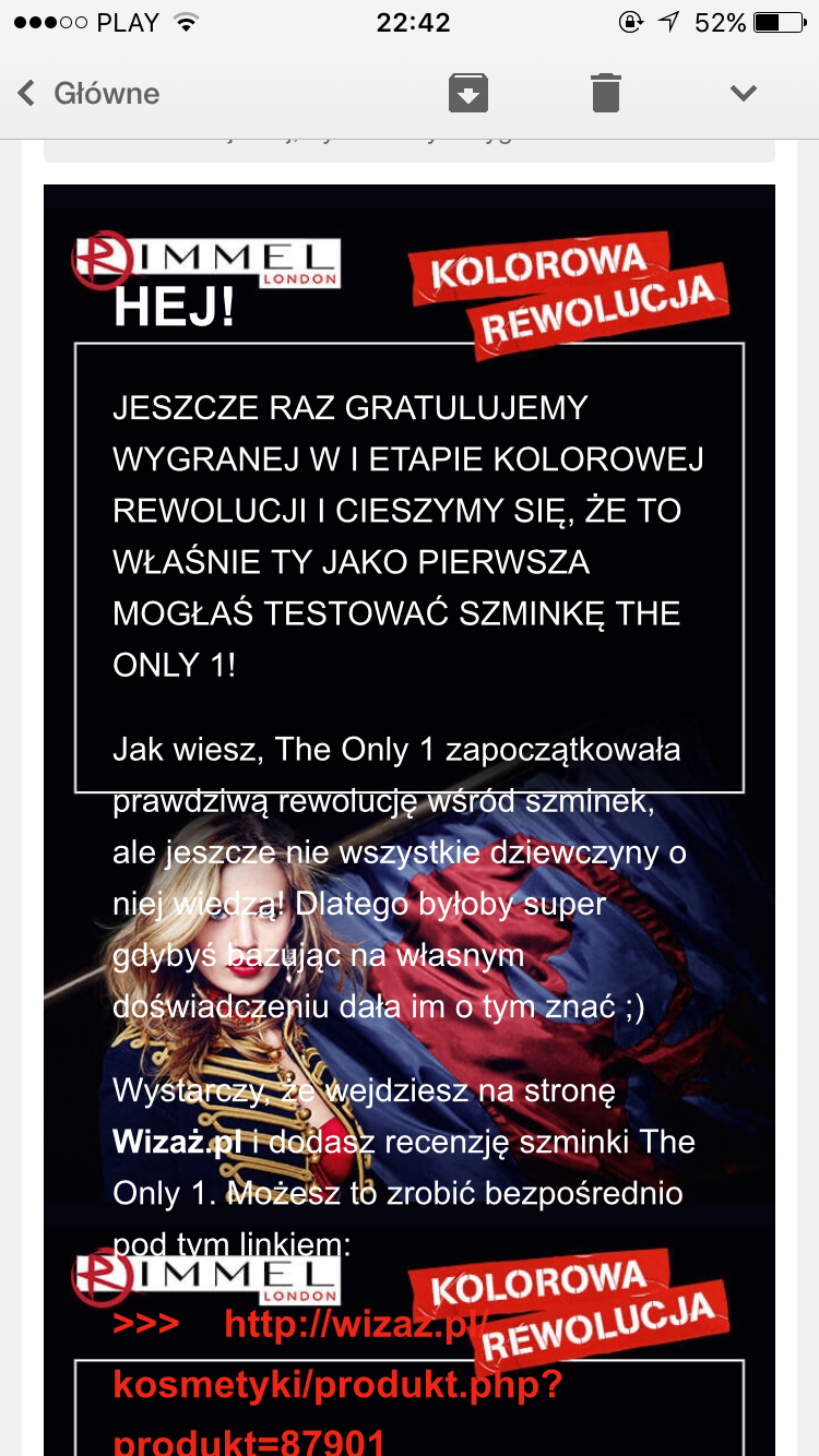 Dziwny mail