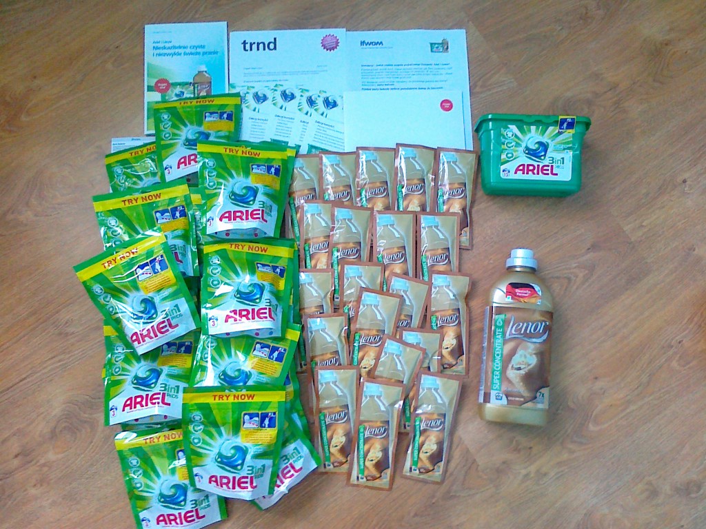 Testowanie Ariel & Lenor