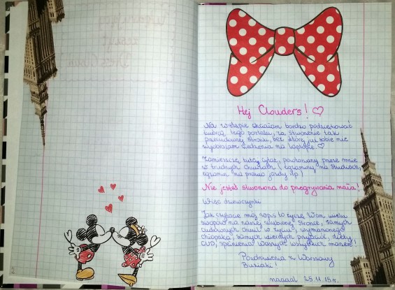 Wędrujący zeszyt na DC ! Rozkręcamy się! :D 