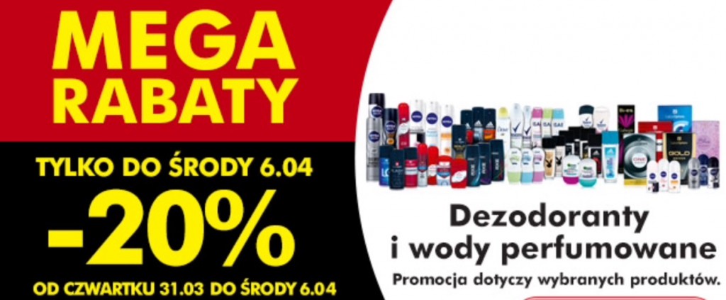 -20% dezodoranty i wody perfumowane