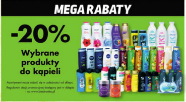 -20% na produkty do kąpieli