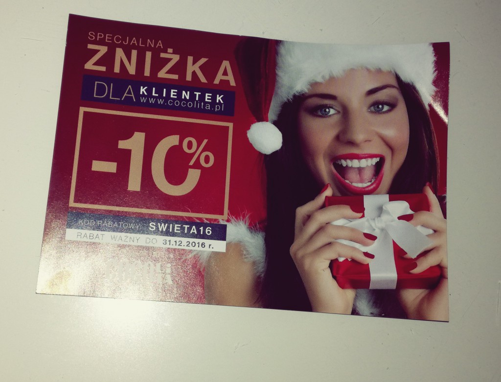 Cocolita -10% na zakupy 