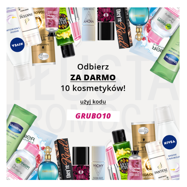 beGlossy promocja +10 kosmetyków