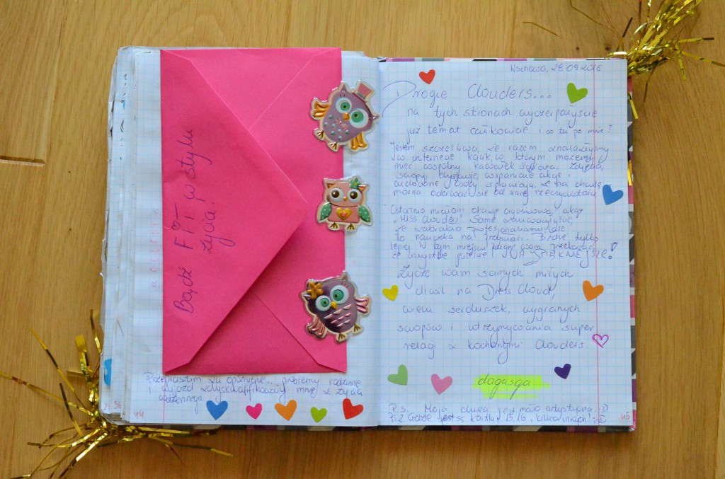 Wędrujący zeszyt na DC ! Rozkręcamy się! :D 