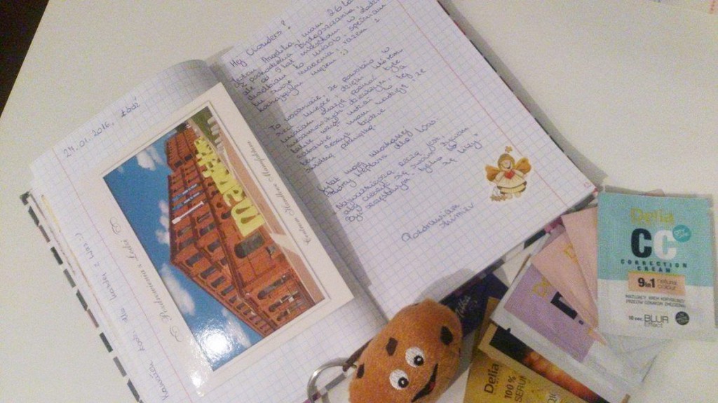 Wędrujący zeszyt na DC ! Rozkręcamy się! :D 