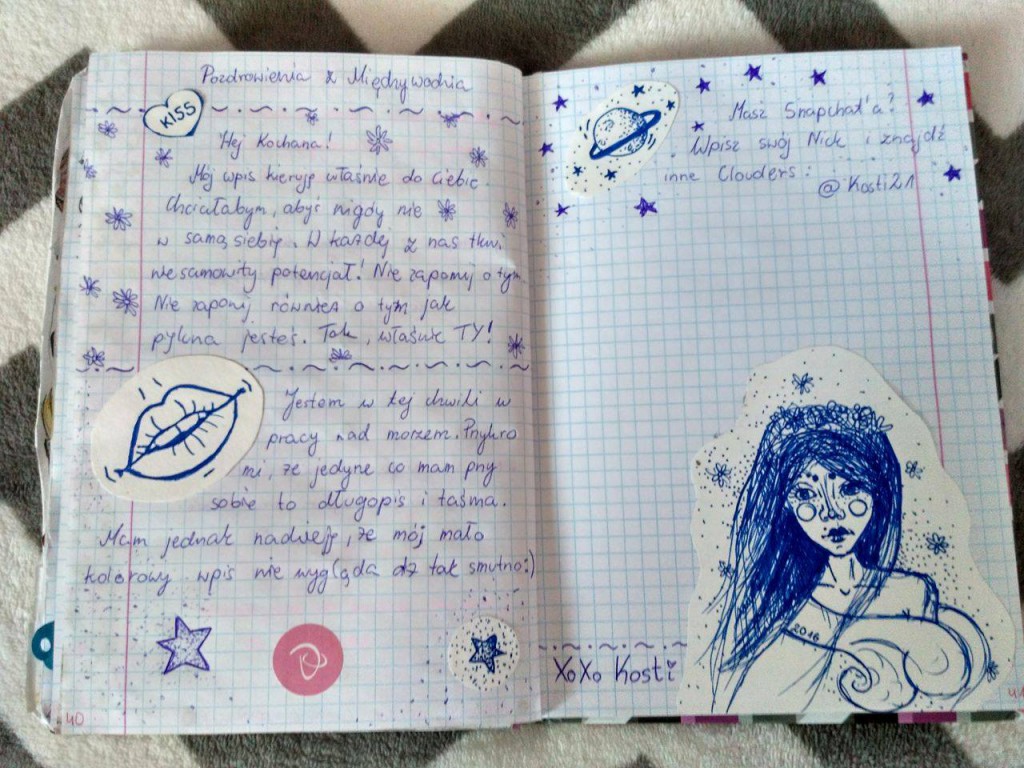 Wędrujący zeszyt na DC ! Rozkręcamy się! :D 