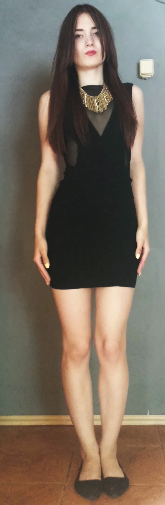 w makijażu i bez...