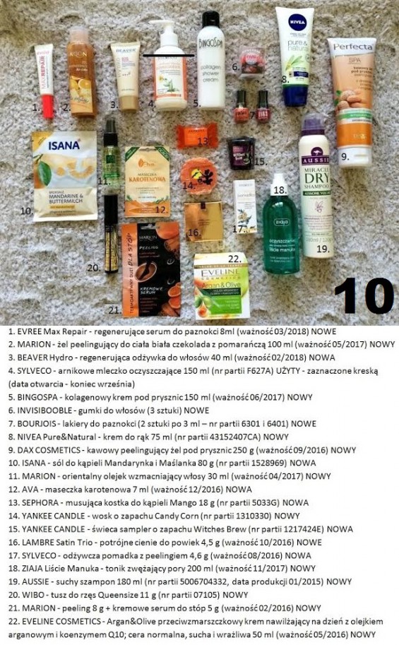 Wymiana kosmetyczna VII - EDYCJA HALLOWEEN 