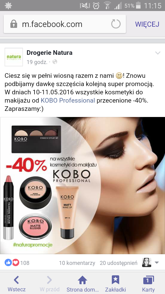 -40% Kobo w Naturze