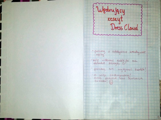 Wędrujący zeszyt na DC ! Rozkręcamy się! :D 