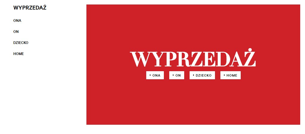 Wyprzedaż do -50% H&M