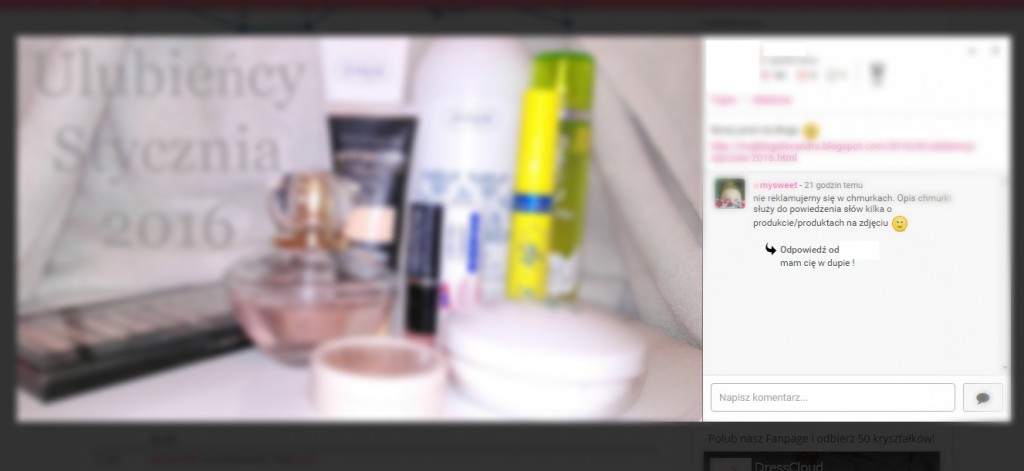 STOP reklamom blogów na DC