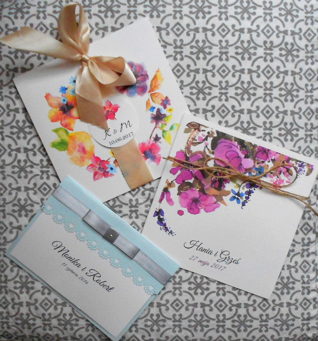 DARMOWE próbki zaproszeń ślubnych 