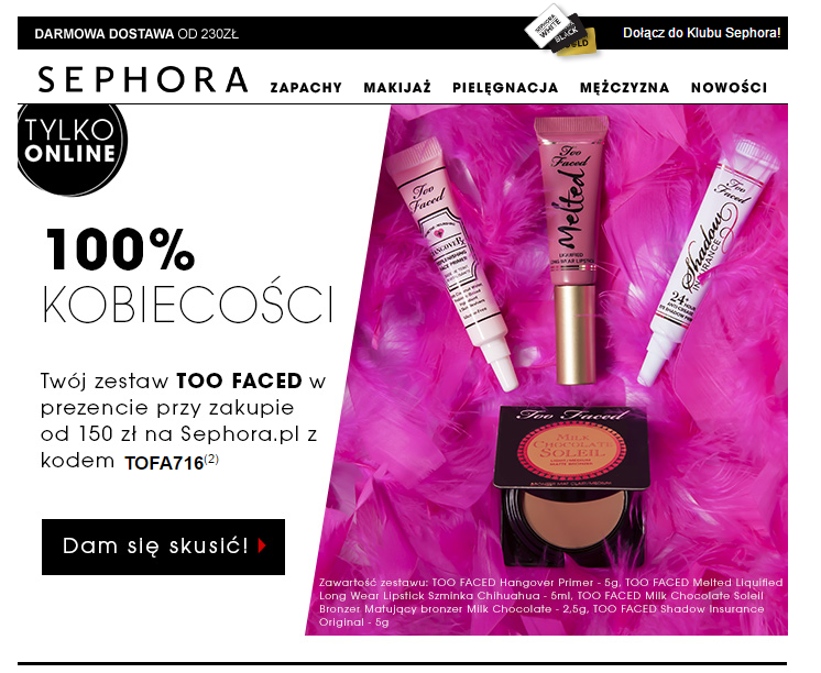 Sephora - Too Faced 