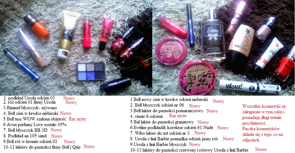 Wymiana kosmetyczna X