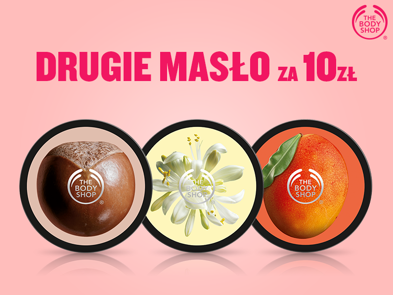 The Body Shop kup jedno masełko, a drugie weź za 10 zł! 