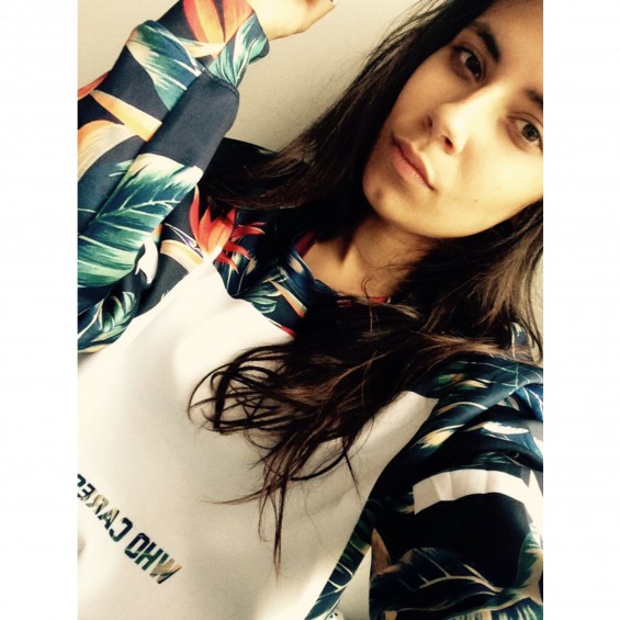 w makijażu i bez...