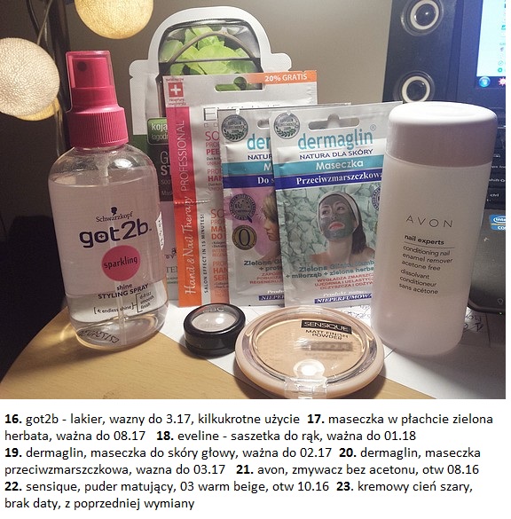 Wymiana kosmetyczna XII