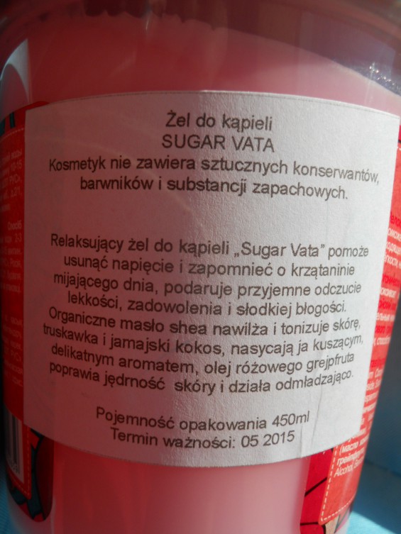Oddam  Sugar Vata żel do kąpieli :) 