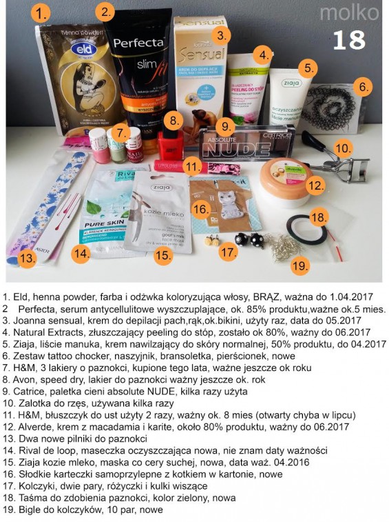 Wymiana kosmetyczna VII - EDYCJA HALLOWEEN 