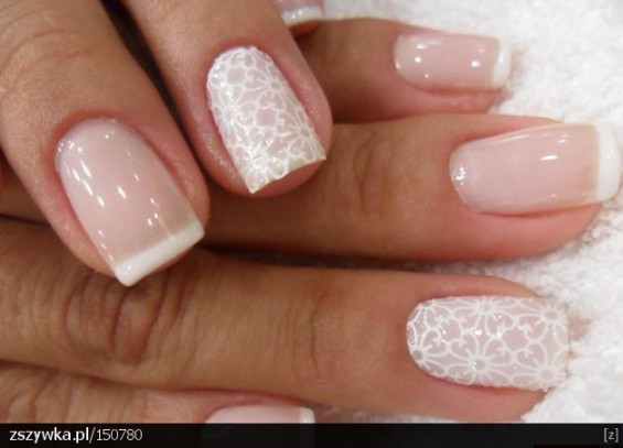 Paznokcie ślubne jakie pomocy 