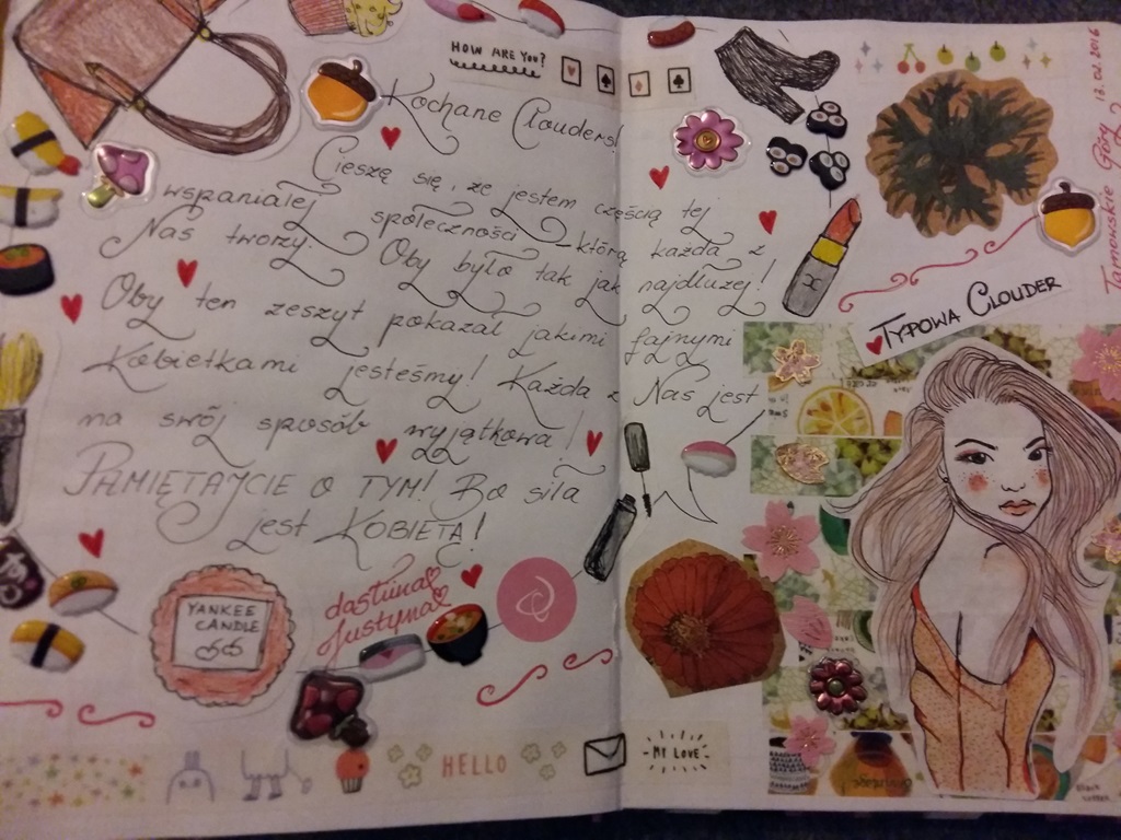 Wędrujący zeszyt na DC ! Rozkręcamy się! :D 