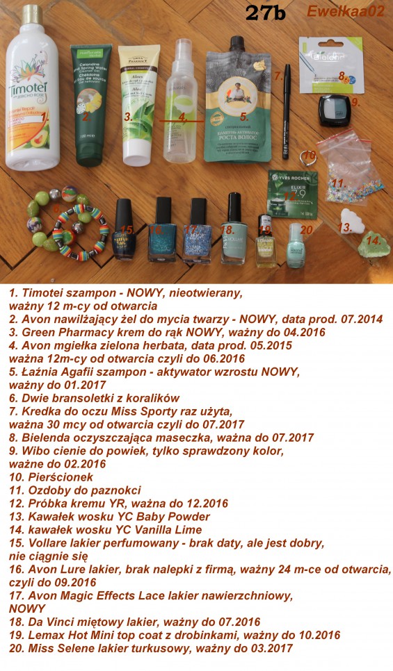 Wymiana kosmetyczna VII - EDYCJA HALLOWEEN 