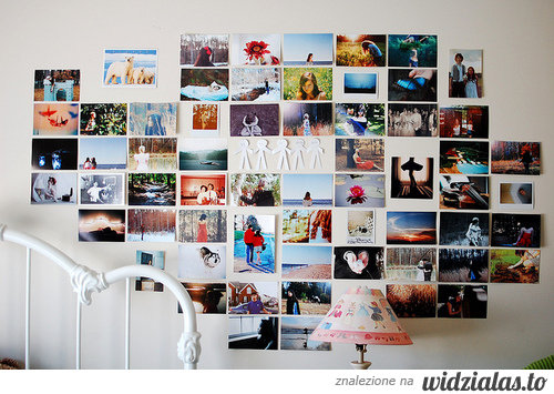 Jak przykleić równo zdjęcia na ścianie?