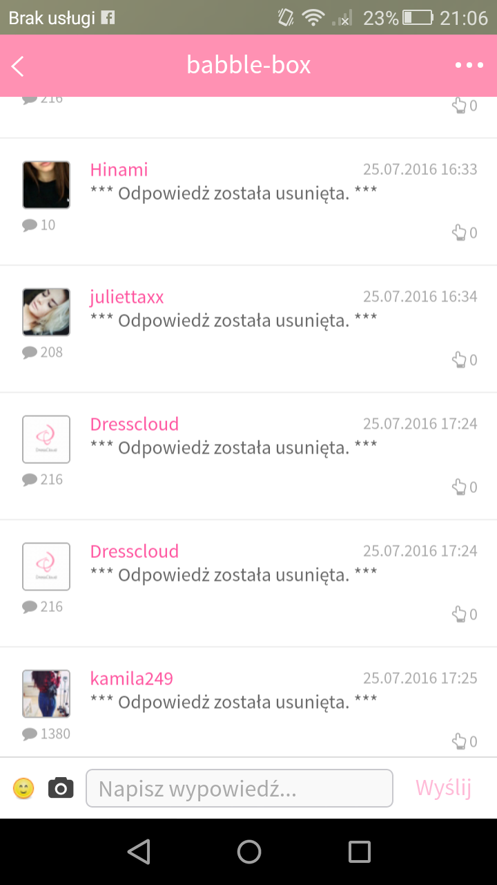 Aplikacja - przydatne informacje