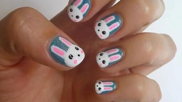 Wielkanocne paznokcie