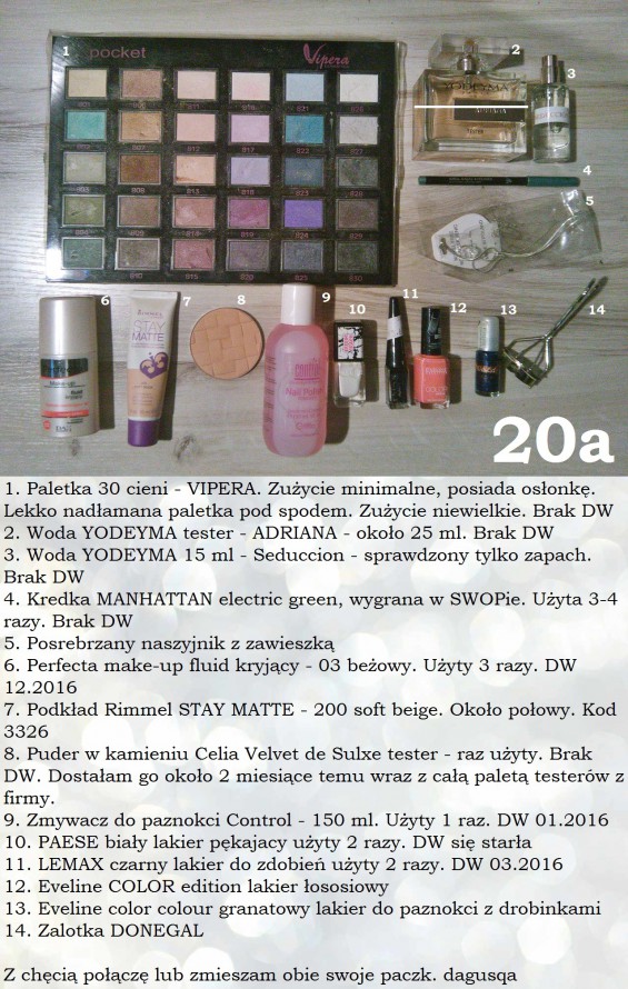 Wymiana kosmetyczna VII - EDYCJA HALLOWEEN 