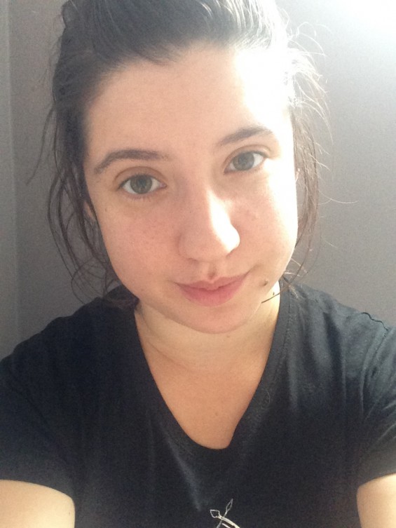 w makijażu i bez...