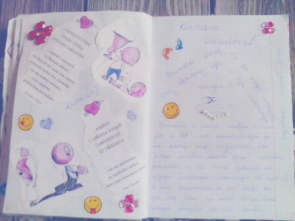 Wędrujący zeszyt na DC ! Rozkręcamy się! :D 