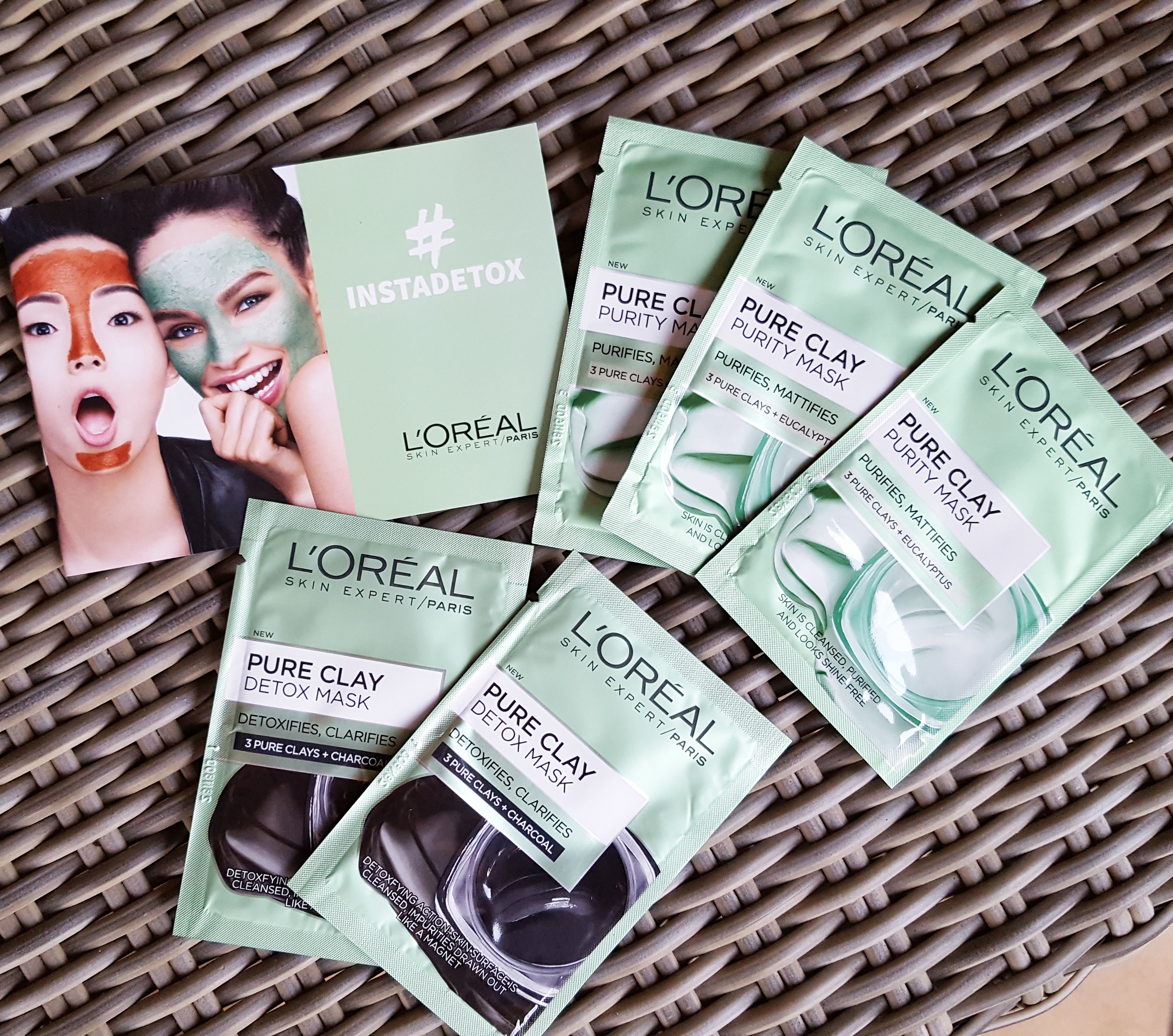 Darmowe próbki masek L'oreal czysta glinka!