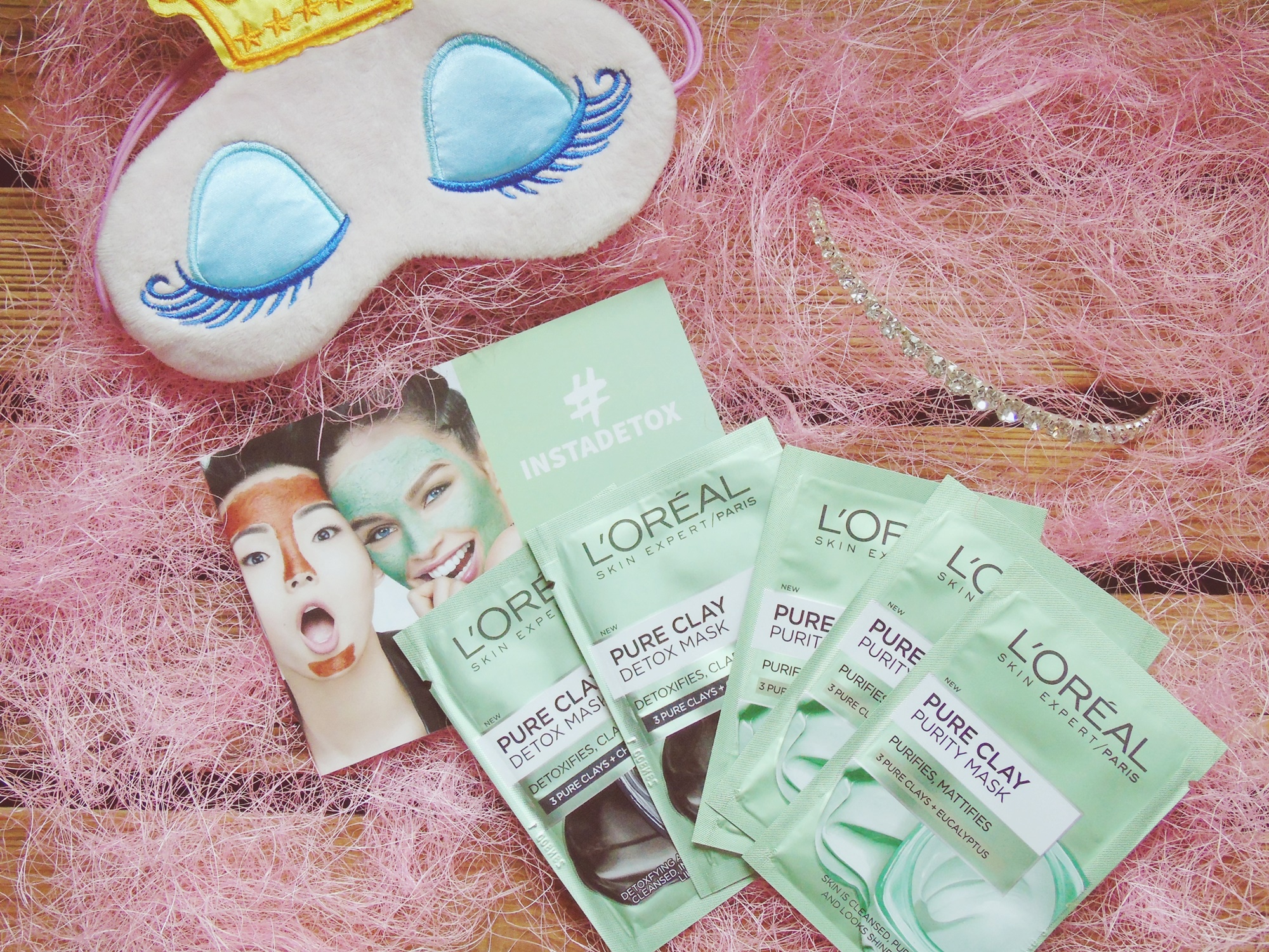 Darmowe próbki masek L'oreal czysta glinka!