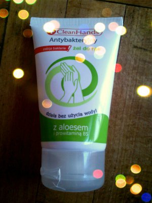 CleanHands Antybakteryjny żel do rąk, Z aloesem i prowitaminą B5