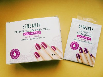 kosmetyki zmywacze do paznokci bebeauty
