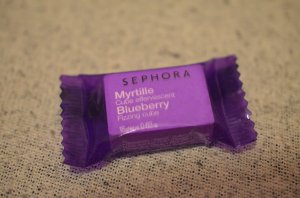 sephora kostka musujaca do kapieli mango
