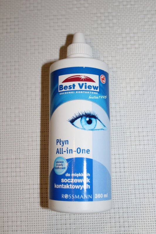 best view plyn do miekkich soczewek kontaktowych