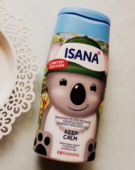 kosmetyki zele pod prysznic isana