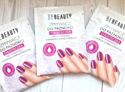 kosmetyki zmywacze do paznokci bebeauty