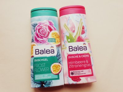 kosmetyki zele pod prysznic balea