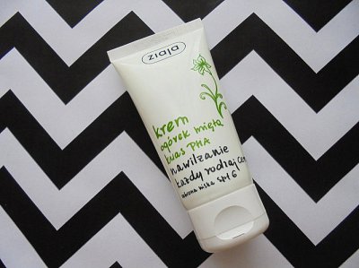 Ziaja Krem do twarzy, Nawilżający, Ogórek i mięta, Każdy rodzaj cery, Ochrona niska 6 SPF