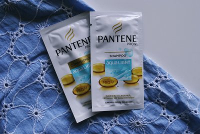 Próbki Pantene Aqua Light