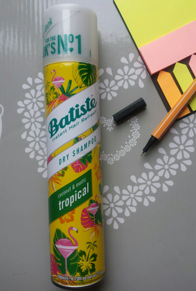 kosmetyki suche szampony  batiste