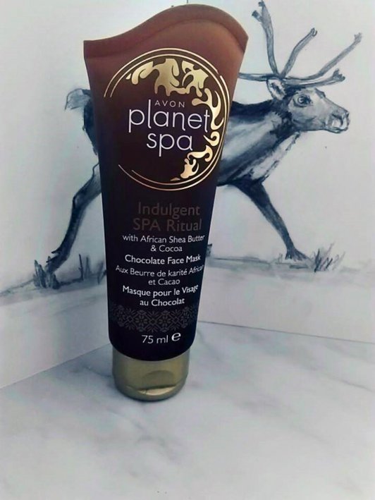 Avon, Planet Spa, Indulgent SPA Ritual, Maseczka do twarzy, Czekoladowa, Z masłem shea i kakao