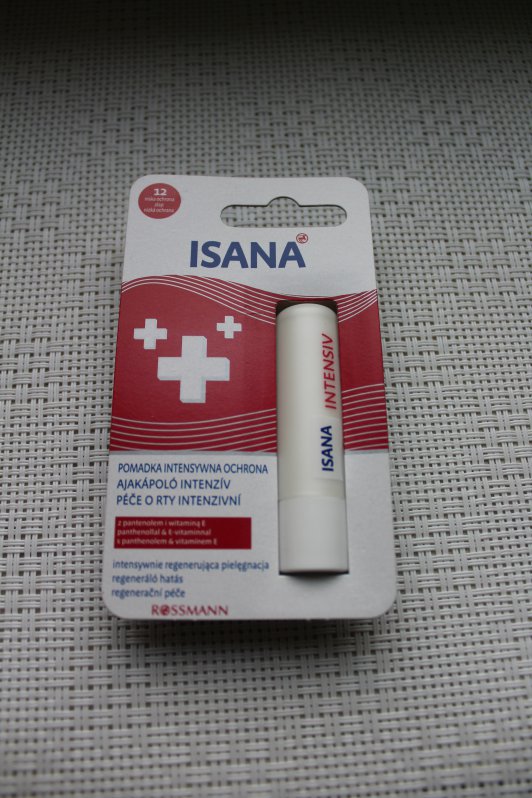 isana pomadka do ust intensiv ochronna