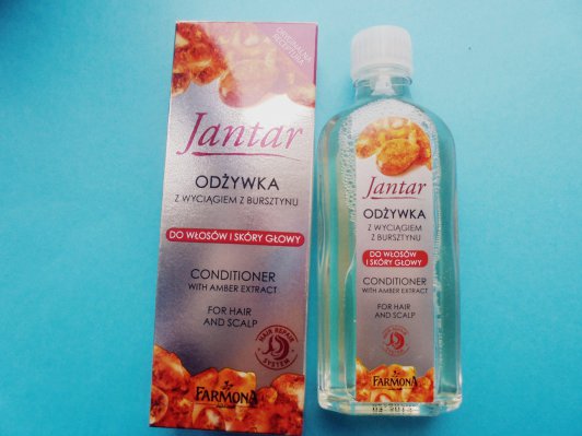 kosmetyki odzywki maski olejki do wlosow jantar
