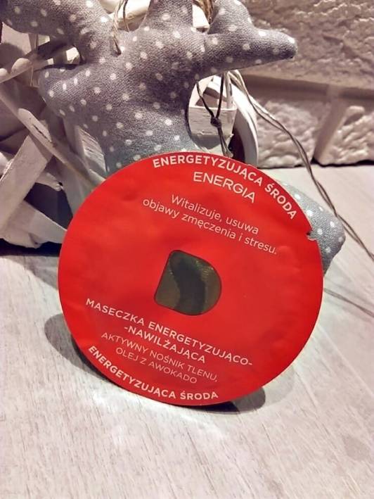 Dermika, Maseczka do twarzy, Energia, Energetyzująco-nawilżająca