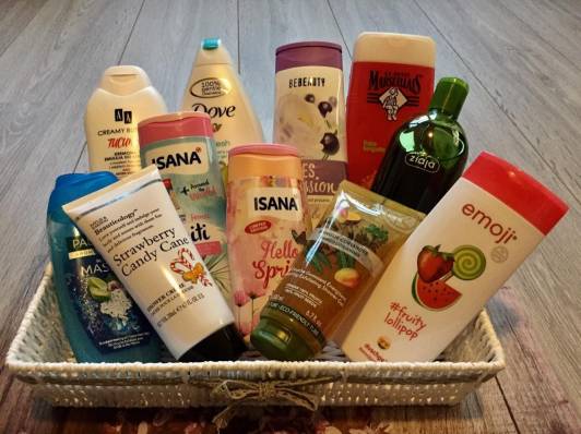 kosmetyki zele pod prysznic aa